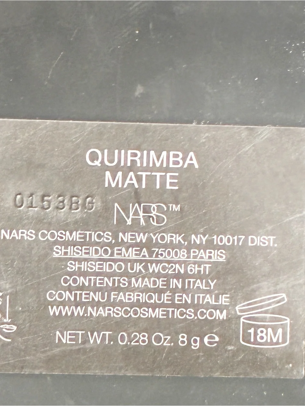 NARS Matte Bronzing Powder Quirimba Face Makeup Beauty NEW